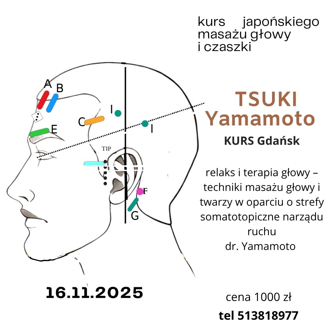 KURS tsuki nowy masaż głowy